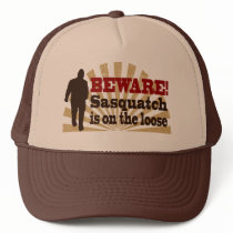 Sasquatch on the Loose Mesh Hat