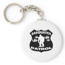Sasquatch Patrol Forest Badge Key Chains