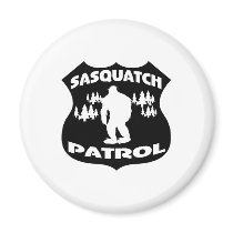 Sasquatch Patrol Forest Badge Magnet