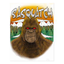 Sasquatch Post Cards