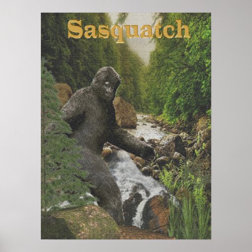 sasquatch poster posters