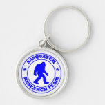 SASQUATCH RESEARCH TEAM - Bigfoot Pro's Blue Logo Keychain
