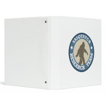 Sasquatch Research Team Vinyl Binder