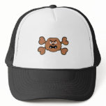 sasquatch Skull brown Crossbones hats
