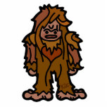 sasquatch statue. photo sculpture