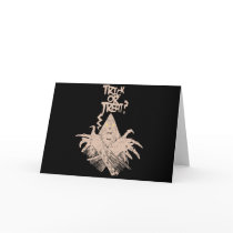Sasquatch Trick or Treat cards