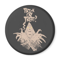 Sasquatch Trick or Treat magnets