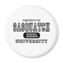 Sasquatch University magnets