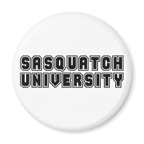Sasquatch University magnets