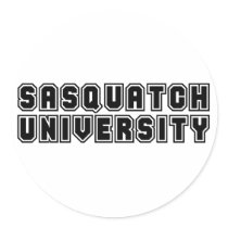 Sasquatch University stickers by dustin1175 Sasquatch University stickers