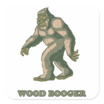 Sasquatch: Wood Booger Sticker