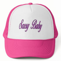 sassy baby pink hats