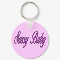 sassy baby pink keychains by DonnaGrayson sassy baby pink keychains