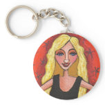 Sassy Blonde - keychain