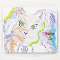 Sassy Cat mousepads