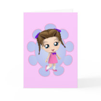 Sassy Chibi Girl cards