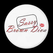Sassy Diva Magnet magnets