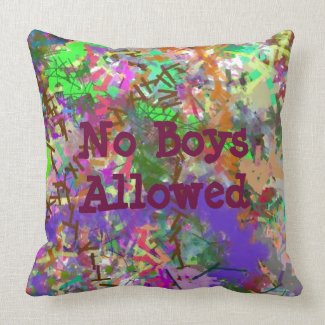 Sassy Fun Color Maze Sissy Girl Camo Colorful Girl Throw Pillows