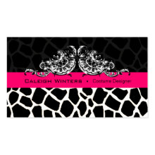 Sassy Giraffe Scallop - Animal Print Designer profilecard