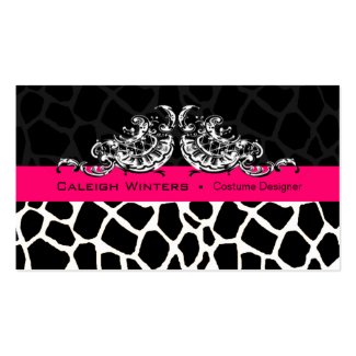 Sassy Giraffe Scallop - Animal Print Designer profilecard
