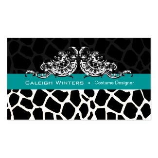 Sassy Giraffe Scallop - Animal Print Designer profilecard