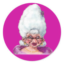 Sassy Grandma Envelope Sticker by dizzypixels Sassy Grandma Envelope Sticker