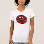 Sassy Grunge Bling Lips Man Eater T-shirt
