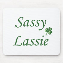Sassy Lassie mousepads