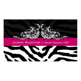 Sassy Leopard Scallop - Animal Print Designer profilecard
