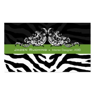 Sassy Leopard Scallop - Animal Print Designer profilecard