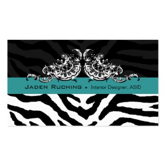 Sassy Leopard Scallop - Animal Print Designer profilecard