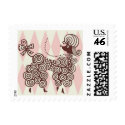 Sassy Poodle Postage postage by HoodiesCollection Sassy Poodle Postage postage