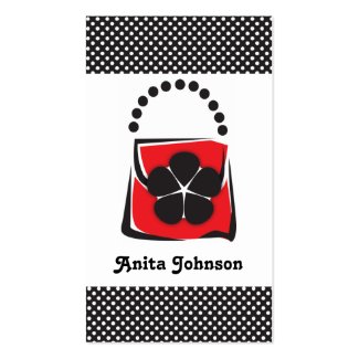Sassy Purse Profile Card profilecard