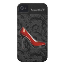 Sassy Red Shoe Case-Mate iPhone 4 Case