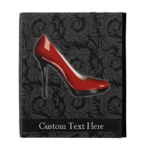 Sassy Red Shoe iPad Folio Covers
