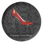 Sassy Red Shoe plates