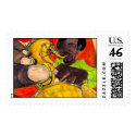 Sassy Sax postage by lenoirdesigns Sassy Sax postage