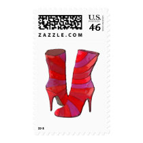Sassy Suede Stripes postage