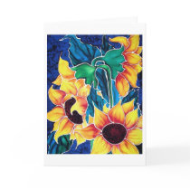 Sassy Sunflowers cards by do4silks Sassy Sunflowers cards