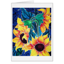 Sassy Sunflowers cards