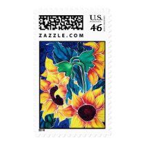 Sassy Sunflowers stamps