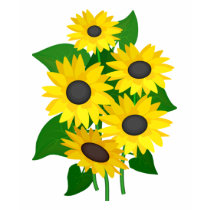 Sassy Sunflowers t-shirts by naturetees Sassy Sunflowers t-shirts