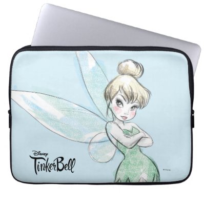 Sassy Tinker Bell Laptop Computer Sleeve