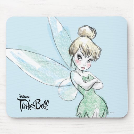 Sassy Tinker Bell Mouse Pad Zazzle