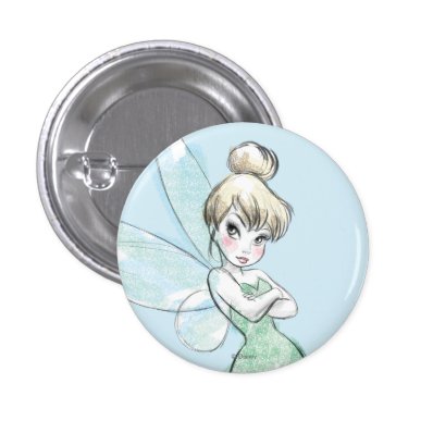 Sassy Tinker Bell Pinback Button