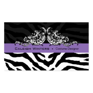 Sassy Zebra Scallop - Animal Print Designer profilecard