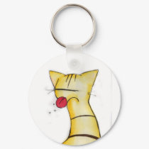 sassycat keychain