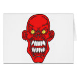 Satan Devil Art Greeting Card