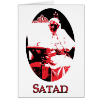  , Satan, Farce, Hypocrisy Pope Benedict XV Greeting Cards