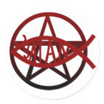 Satan Fish (Sticker)